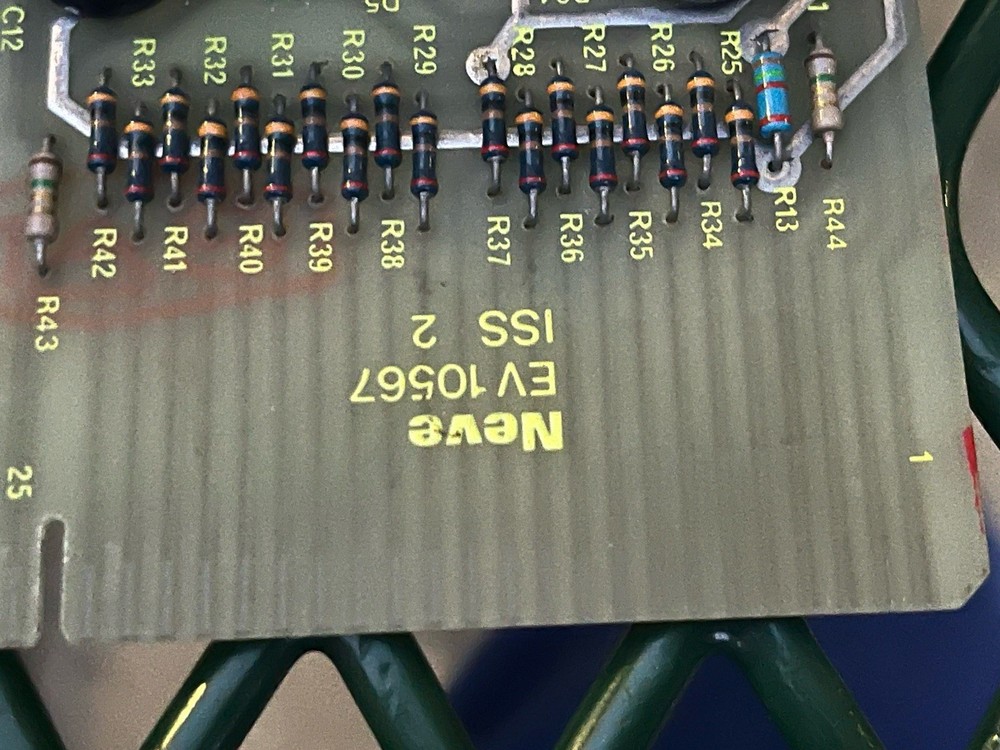 NEVE ev the ev 10567 is 2 & iss3 AMPLIFIER modules