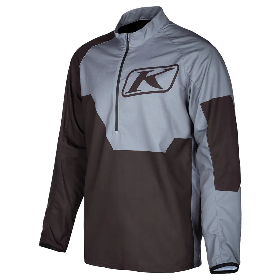Klim Revolt 1/4 Zip Pullover - Black/Castlerock - Small