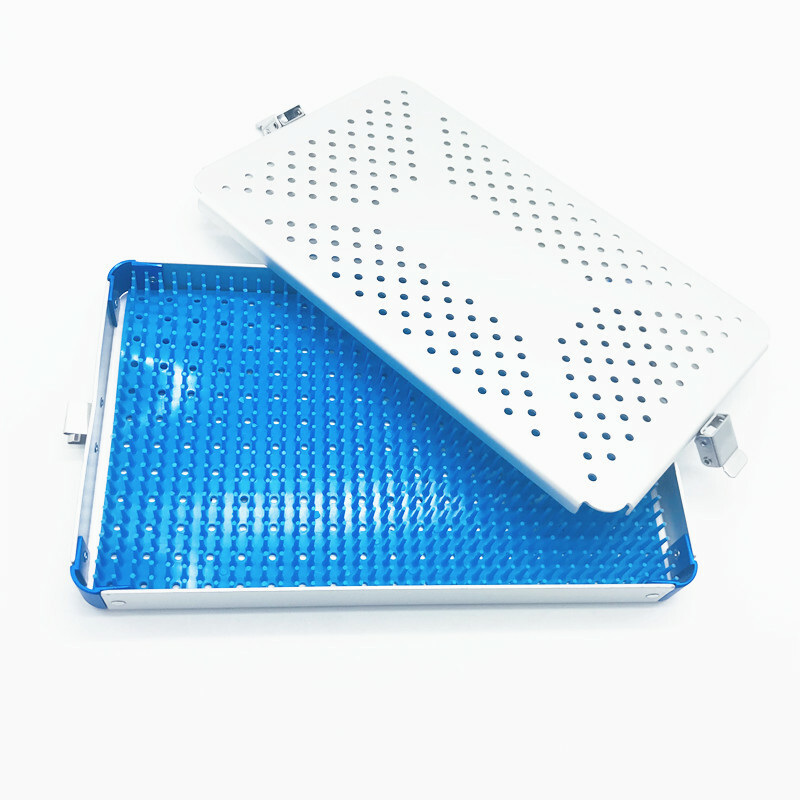 21PCS Ophthalmic Cataract Set Eye Micro Surgery with sterilization tray box case