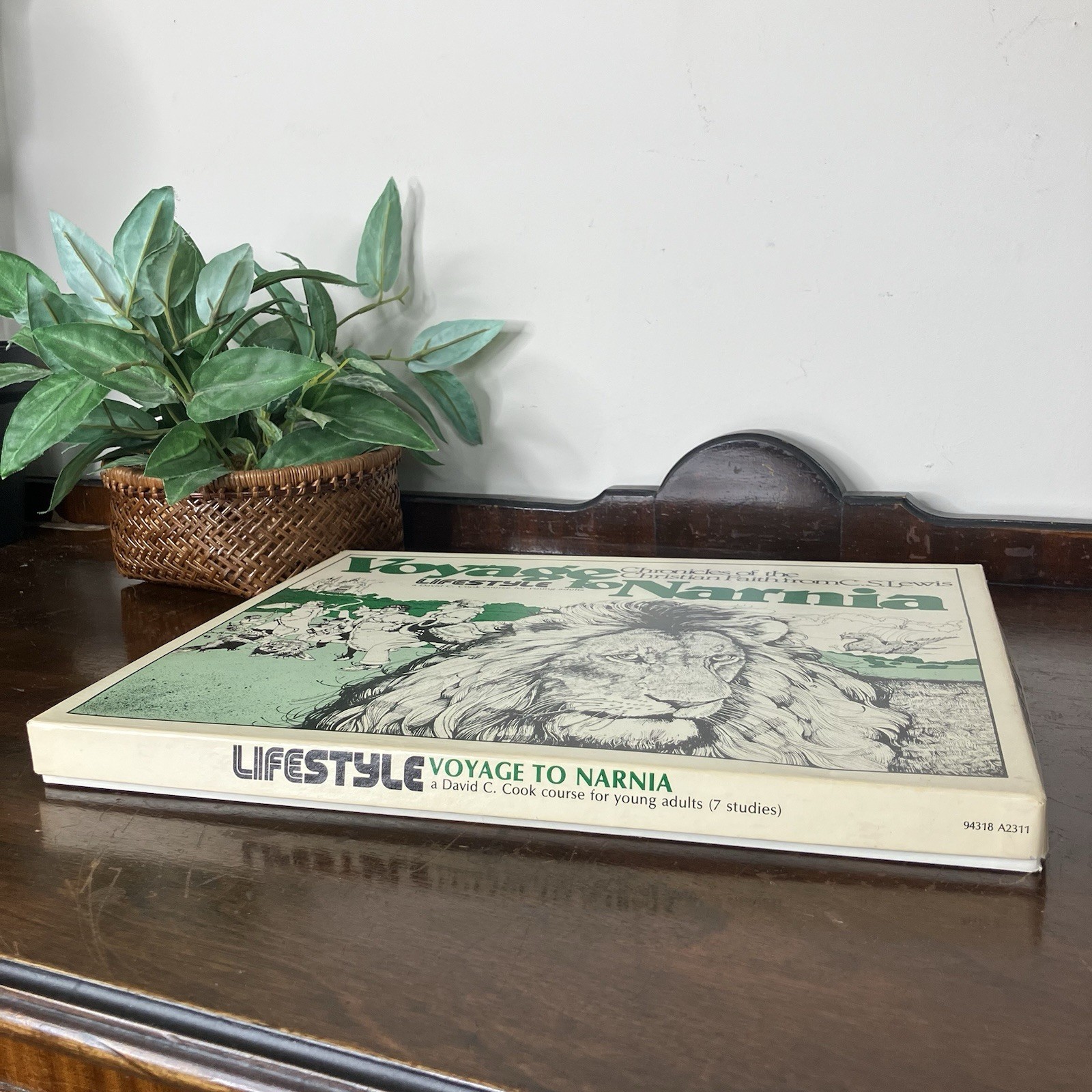 Vintage 1978 Voyage to Narnia Curriculum Set David C Cook C.S. Lewis Map Book +