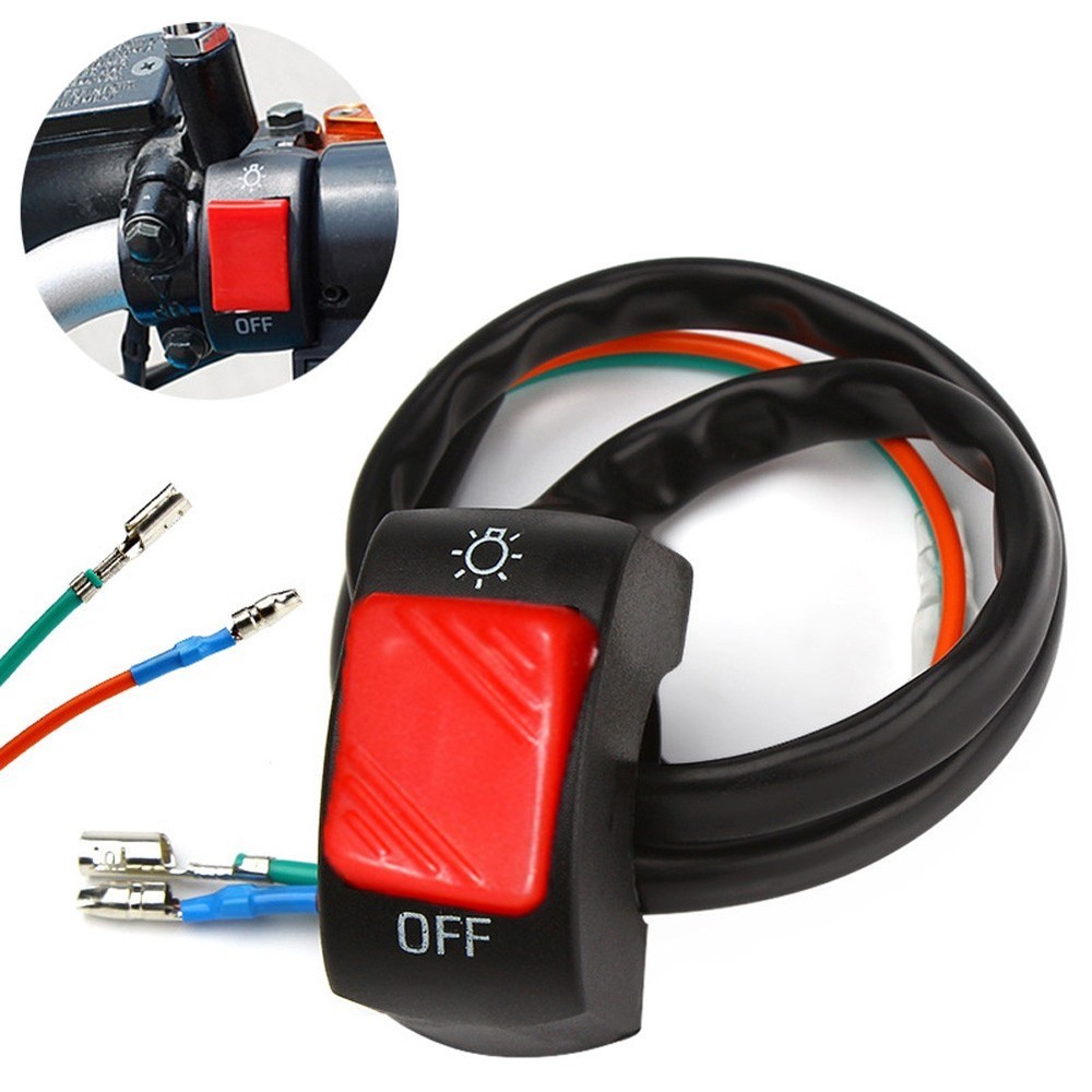 Easy to Use Motorcycle Handlebar Switch for Headlight and Headlamp
