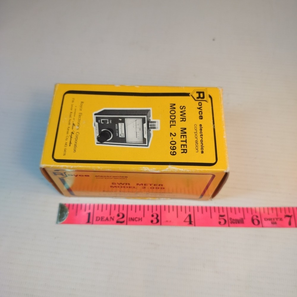 Royce Swr Meter Model 2-099 Vintage
