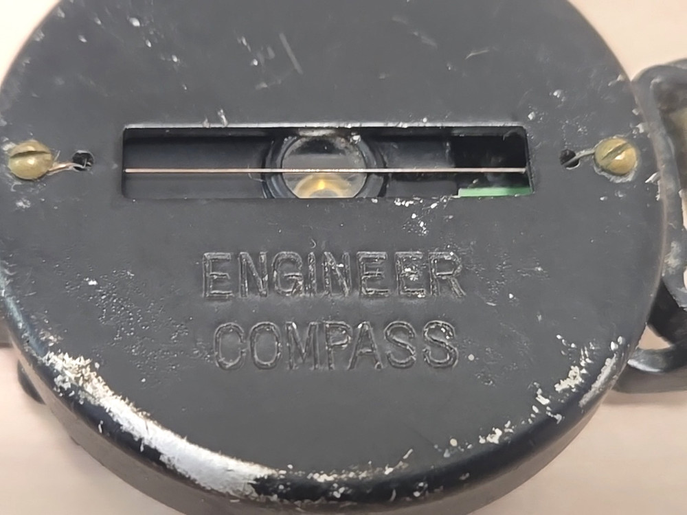 Post WW2 Engineer Compass Made in Japan