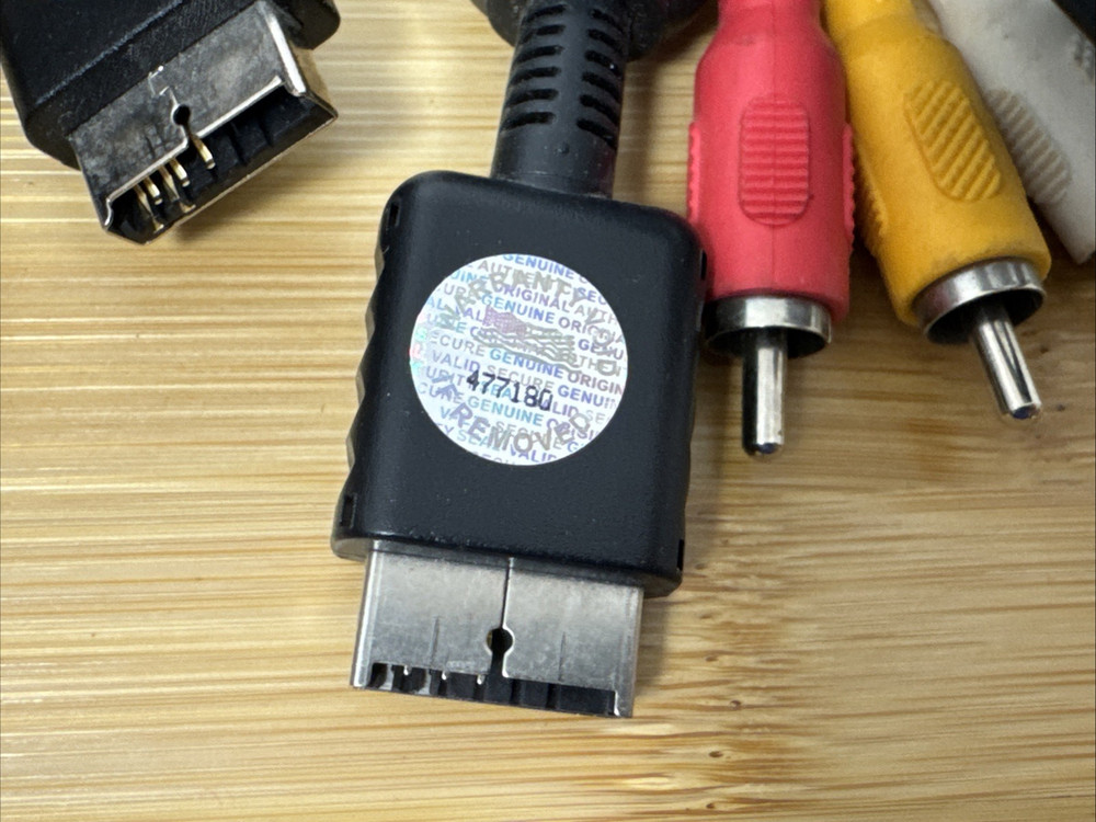 Original Sony Playstation RCA Cable A/V