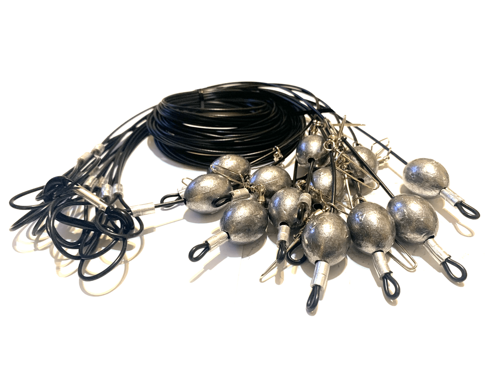 36" 4oz Egg Sinker Texas Rigs