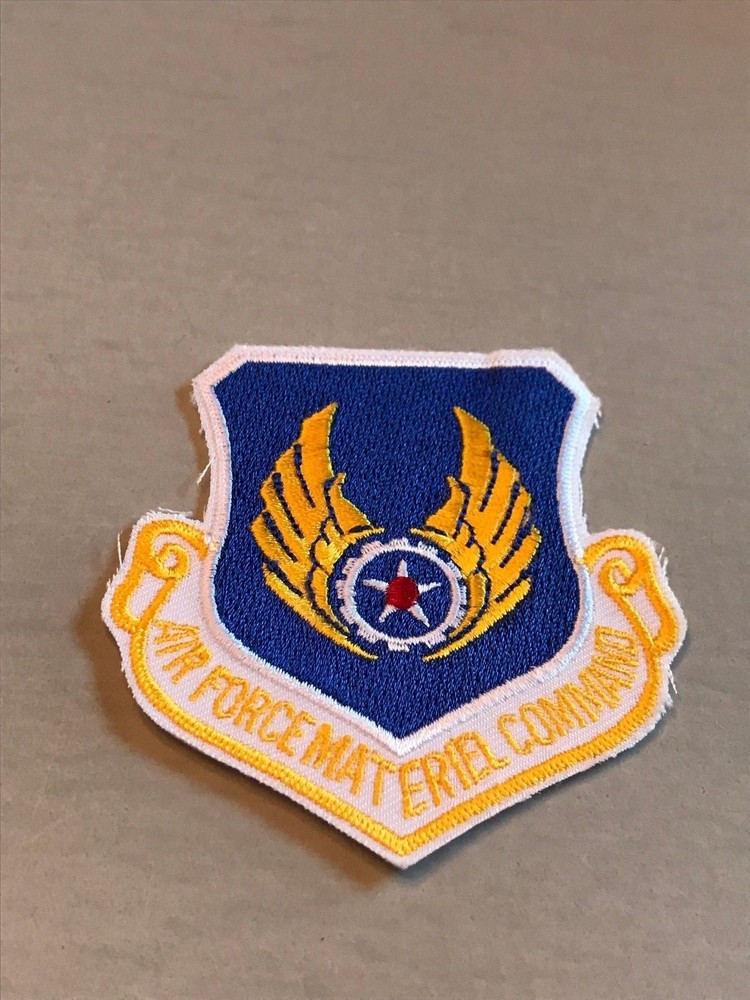 Air Force Materiel Command patch, military patch, crest patch, sew in patch, NEW