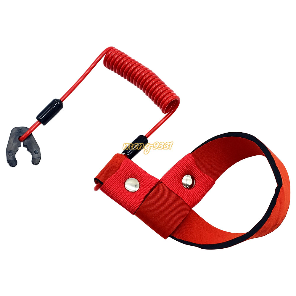Key Kill Switch Safety Lanyard Band Tether for Honda Jet Ski Aquatrax F12 F12X