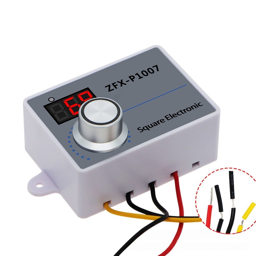 Adjustable Fan Switch Speed Controller Digital Display And Motor Speed Reducer