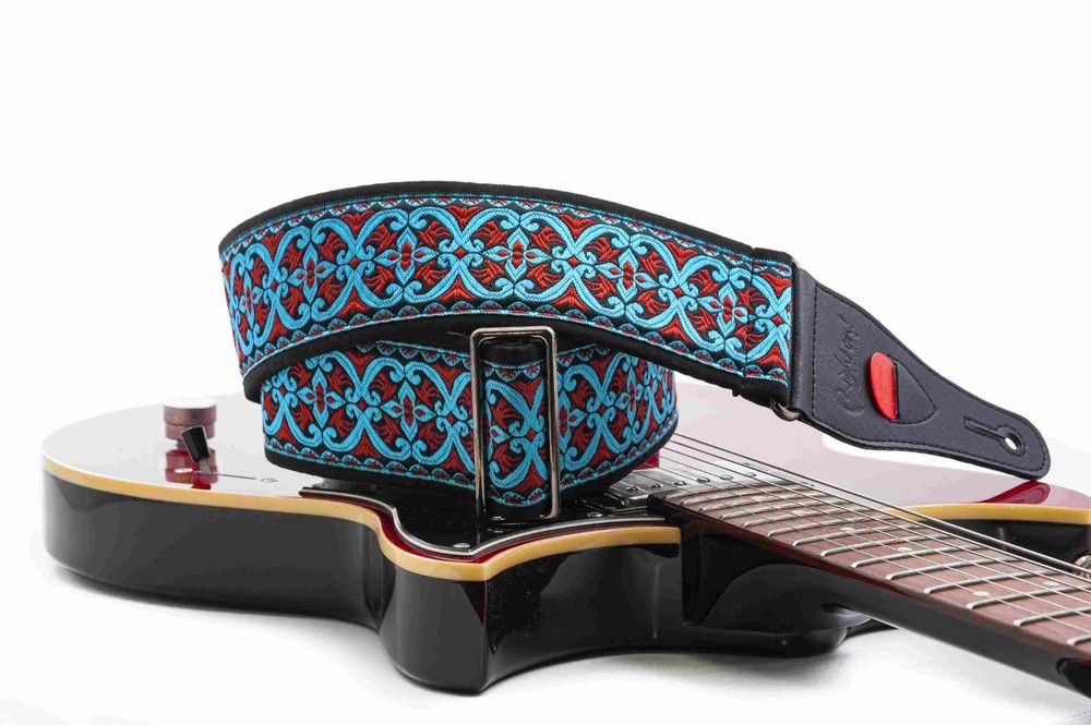 RightOn! Fillmore Blue Guitar Strap