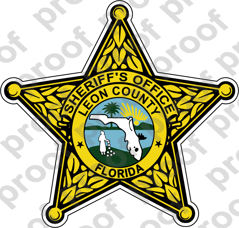 STICKER CIVIL SHERIFF LEON COUNTY FL