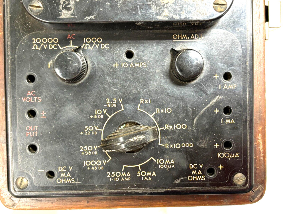 WESTON MODEL 779 ANALYZER VINTAGE