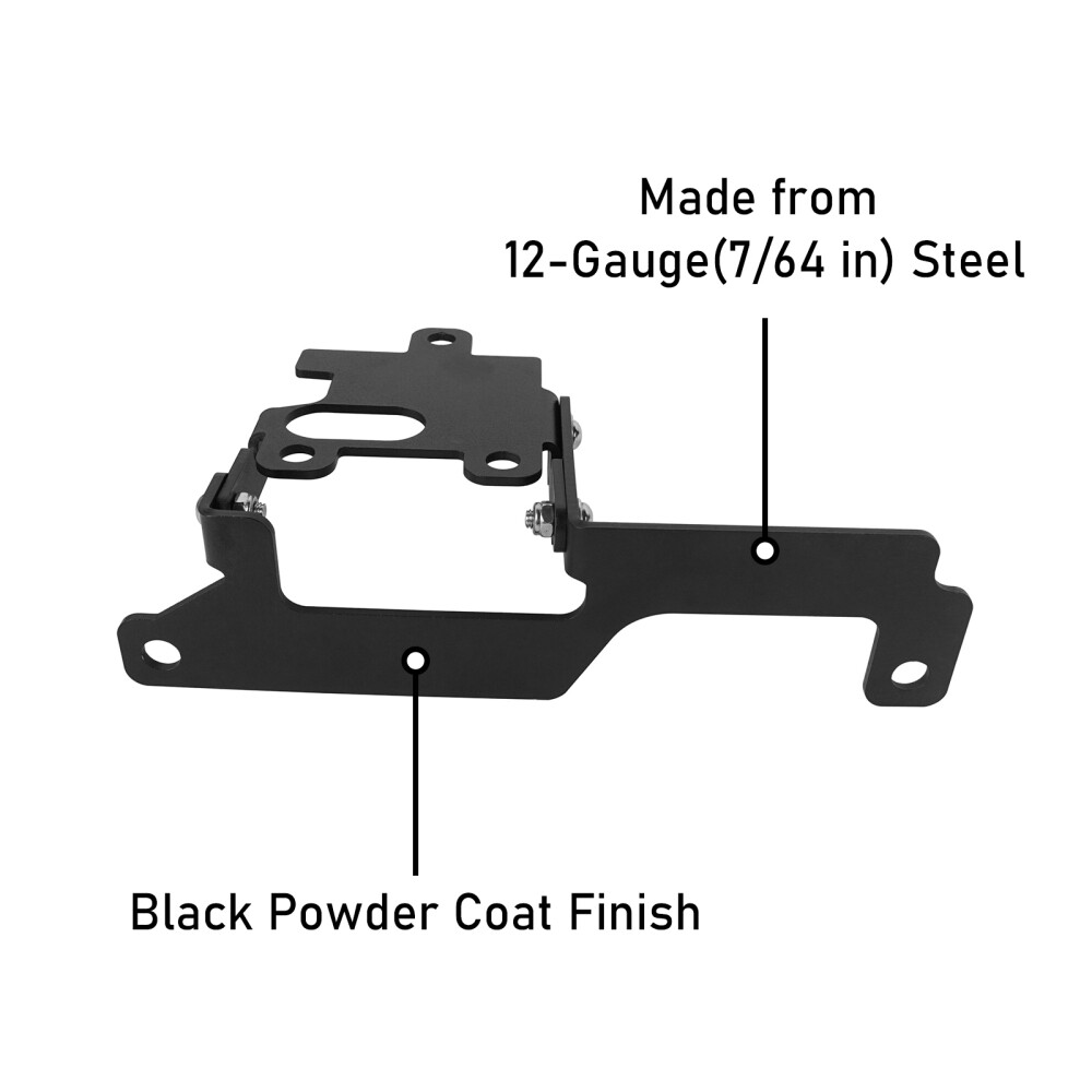 HookeRoad Adaptive Cruise Control Relocation Grill Bracket Fit Ford Bronco 21-26