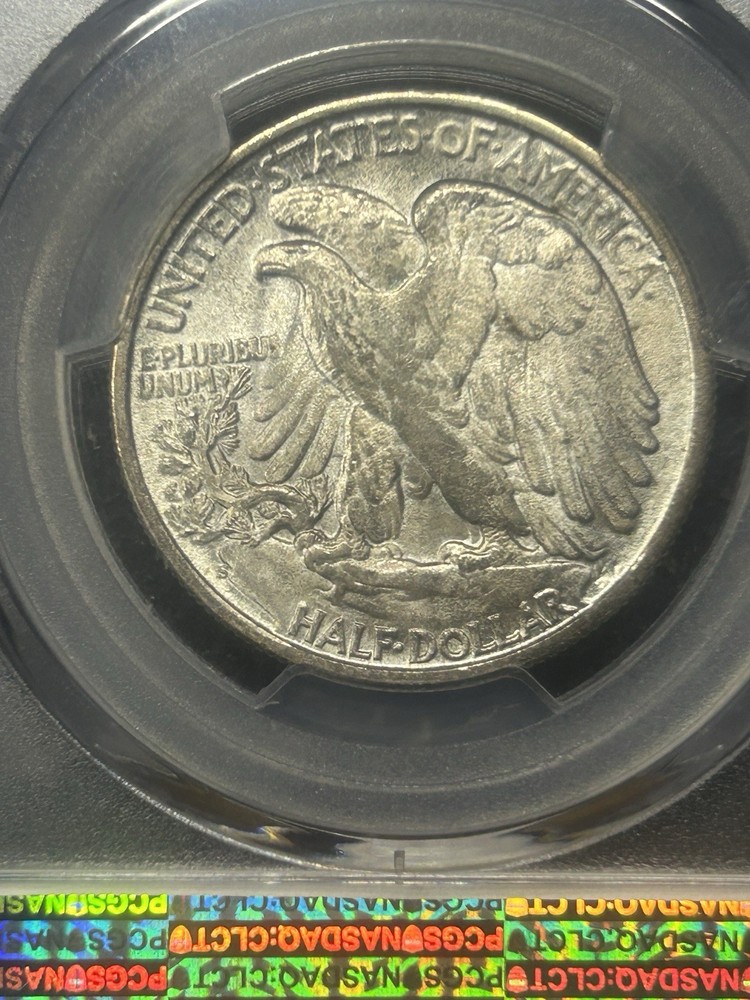 1945 S Walking Liberty Silver Half Dollar PCGS MS63 CAC ✅ Original Mint Luster