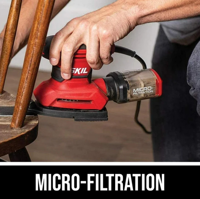SKIL SR232301 1.2 Amp Multi-Function Corded Detail Sander