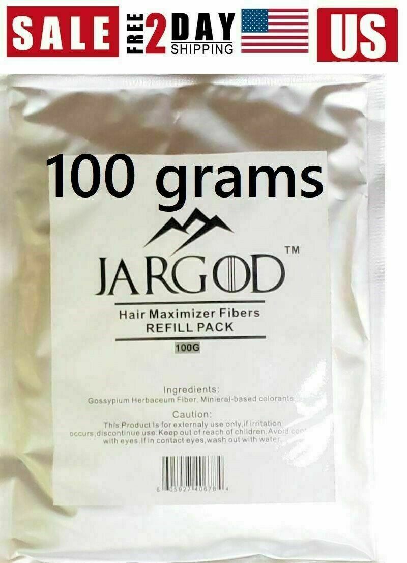 Keratin Hair Fibers Refill Pack 100g /3.52oz - Refill your empty bottle-Jargod