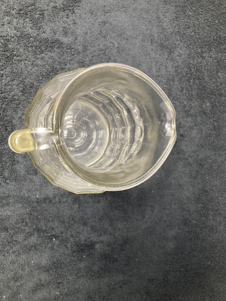 Clear depression era pitcher