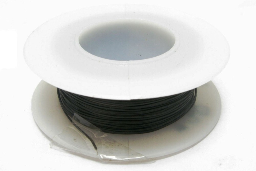 Kynar Wire Wrap Wire, 28AWG, 100ft Black