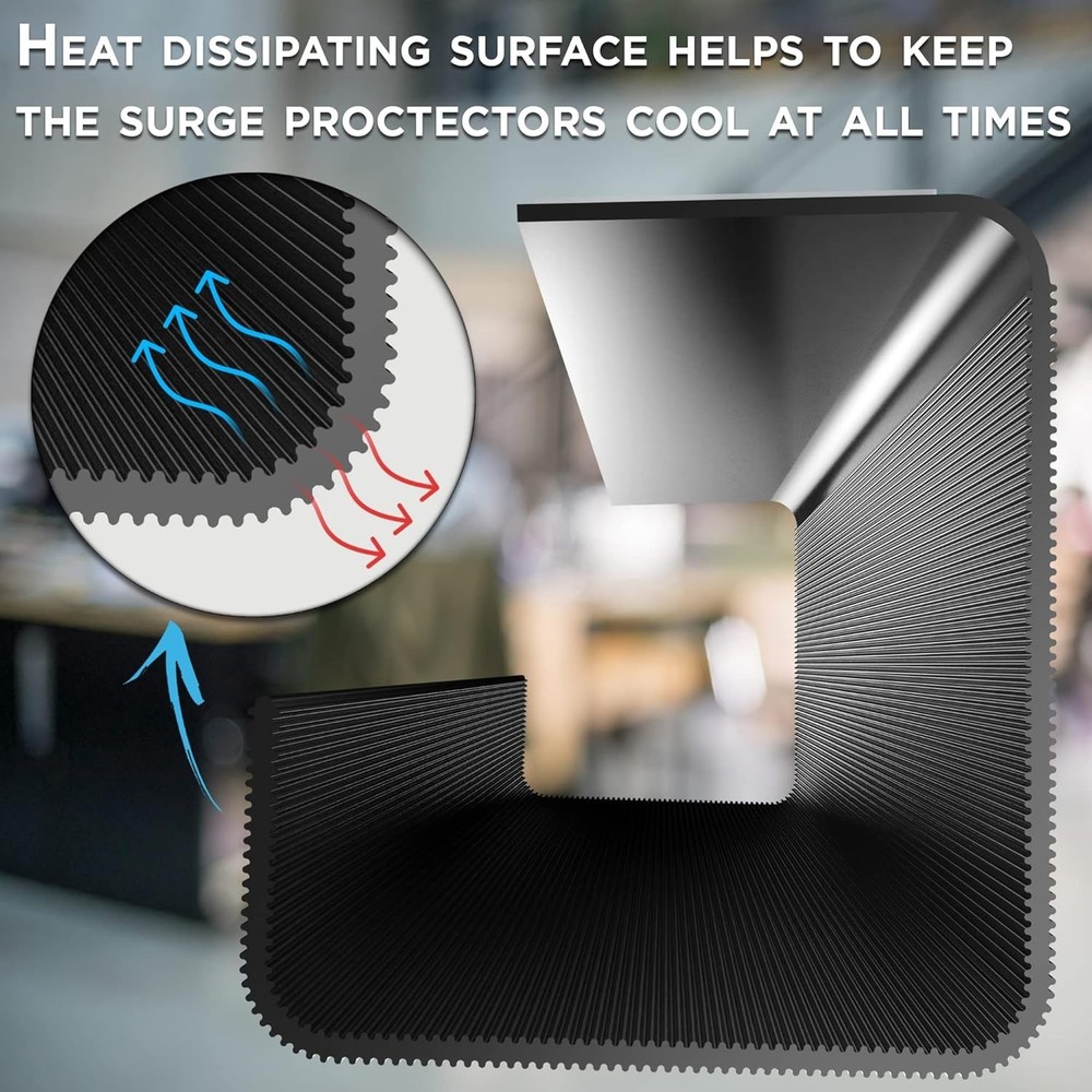 Self-Adhesive Under Desk Cable Organizer - Versatile Trays for Neat Workspaces