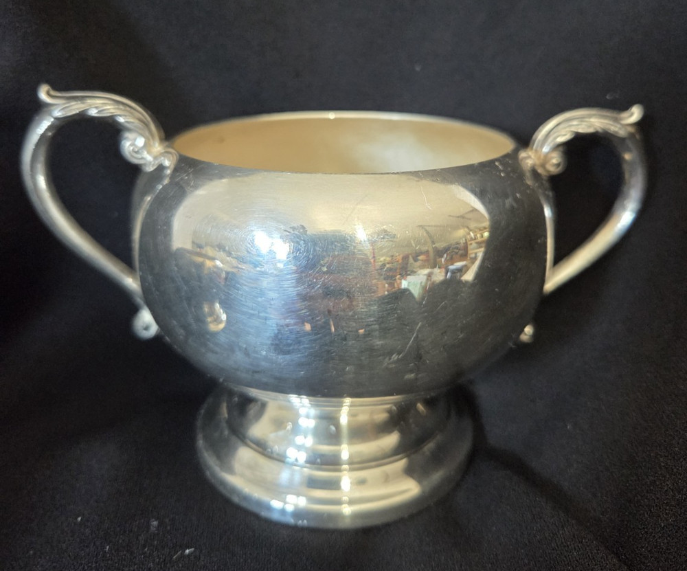 Guildcraft Silversmiths Creamer & Open Sugar
