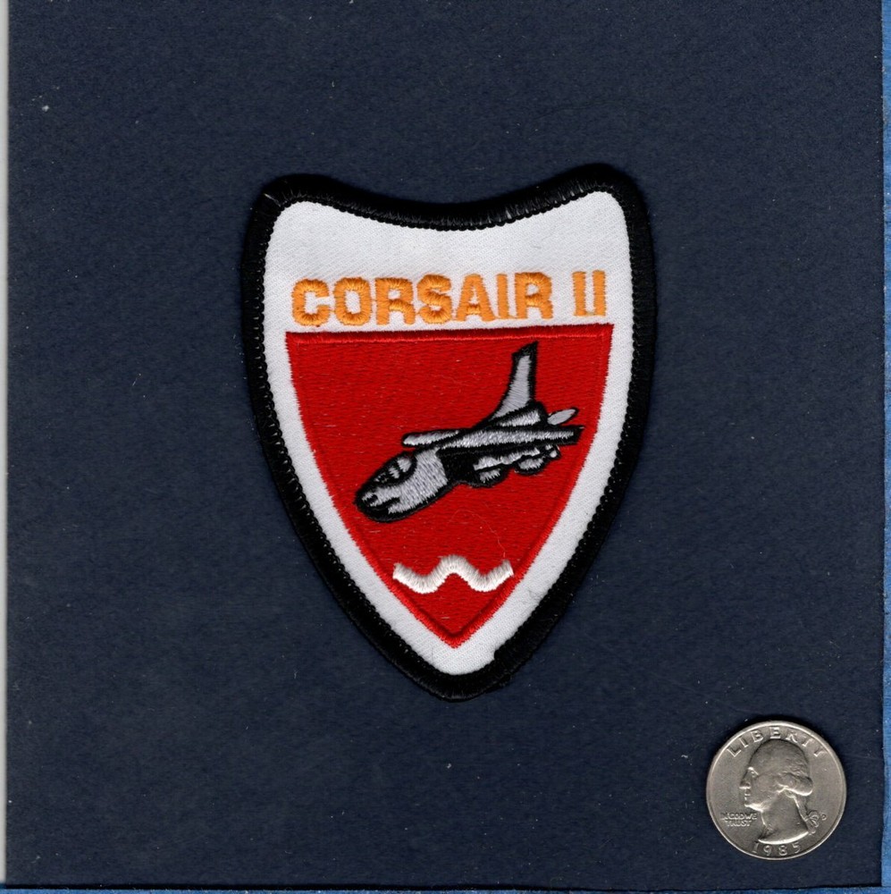 A-7 A-7E CORSAIR US NAVY Vought VA- Attack Squadron Jacket Shoulder Patch 3.5"