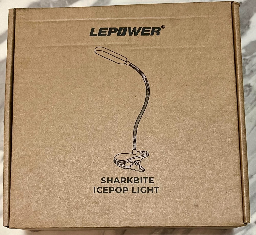 LEPOWER Clip on Light, 60 LED Sharkbite Icepop Light (E4)