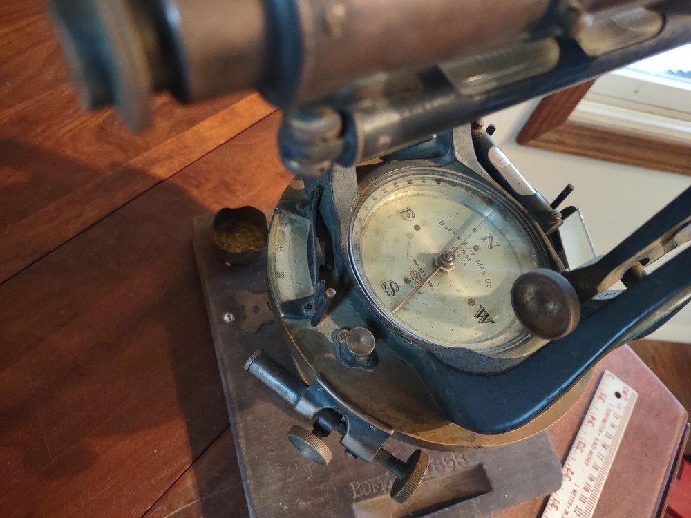 buff and buff antique surveyors transit