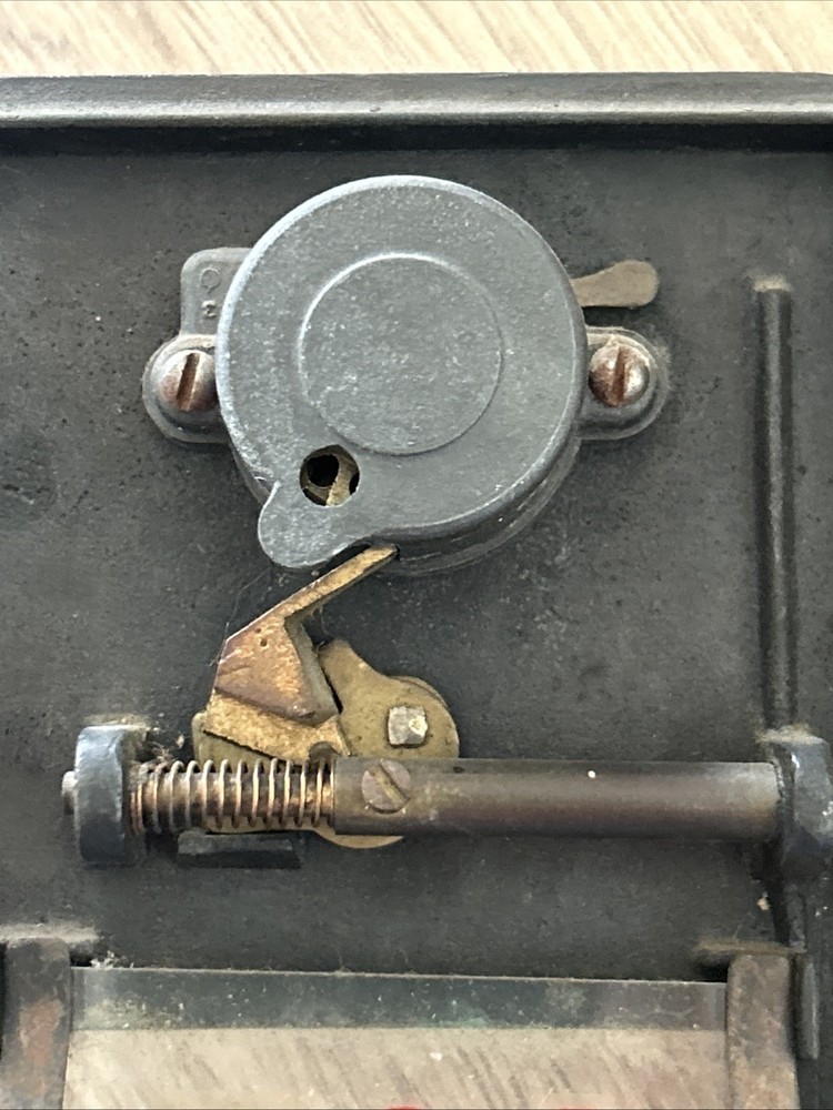 US postal mailbox front brass flying eagle 107