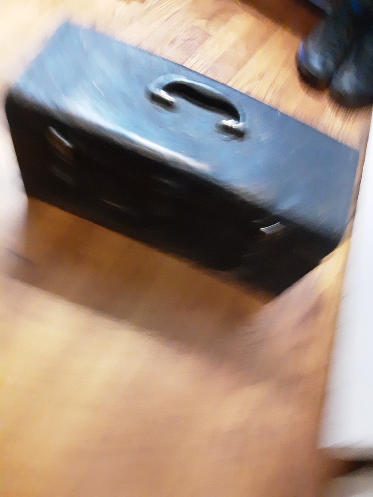 Antique Metal Tool Box