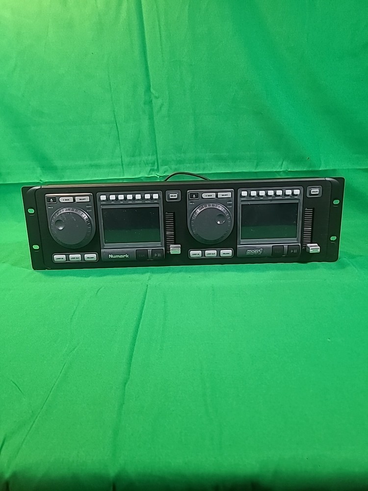 Numark HDCD1 DJ MP3 CD Player Controller Rack Mount Dual Display