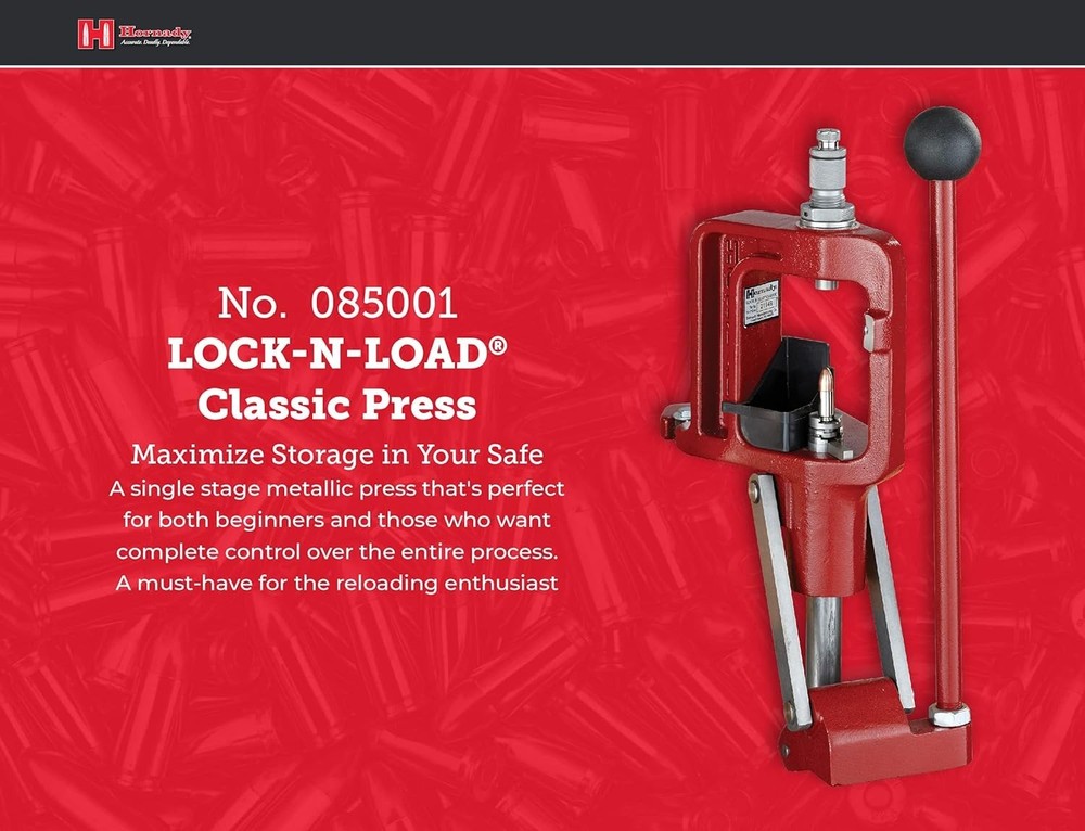 Reliable Lock-N-Load Classic Reloading Press Kit with Essential Components