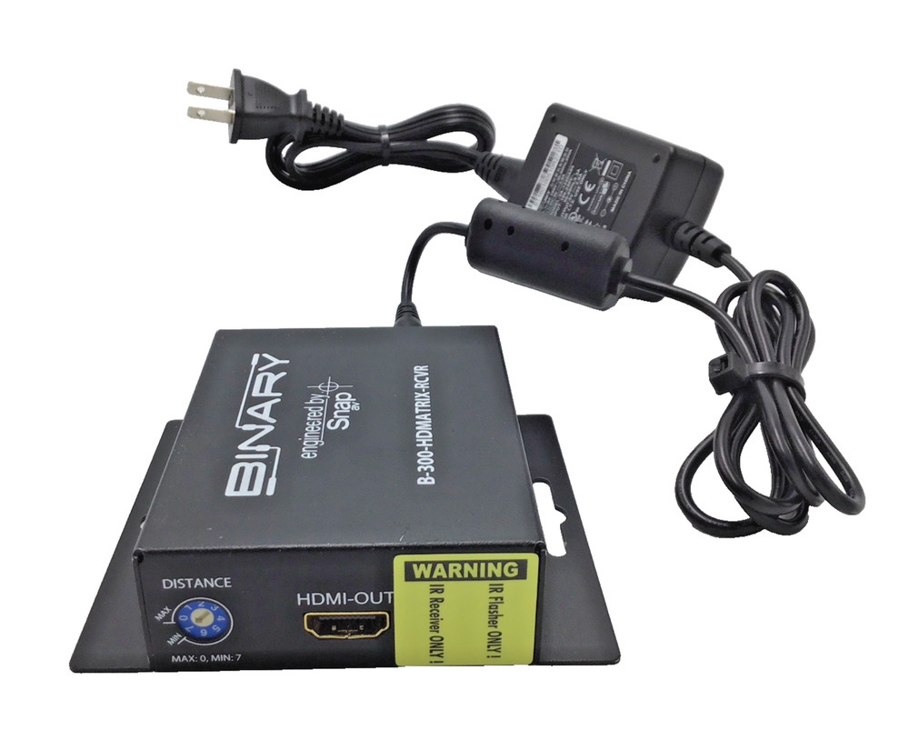 Binary 300 Series B-300-HDMATRIX-RCVR HDMI over Single Cat5e/6 Receiver