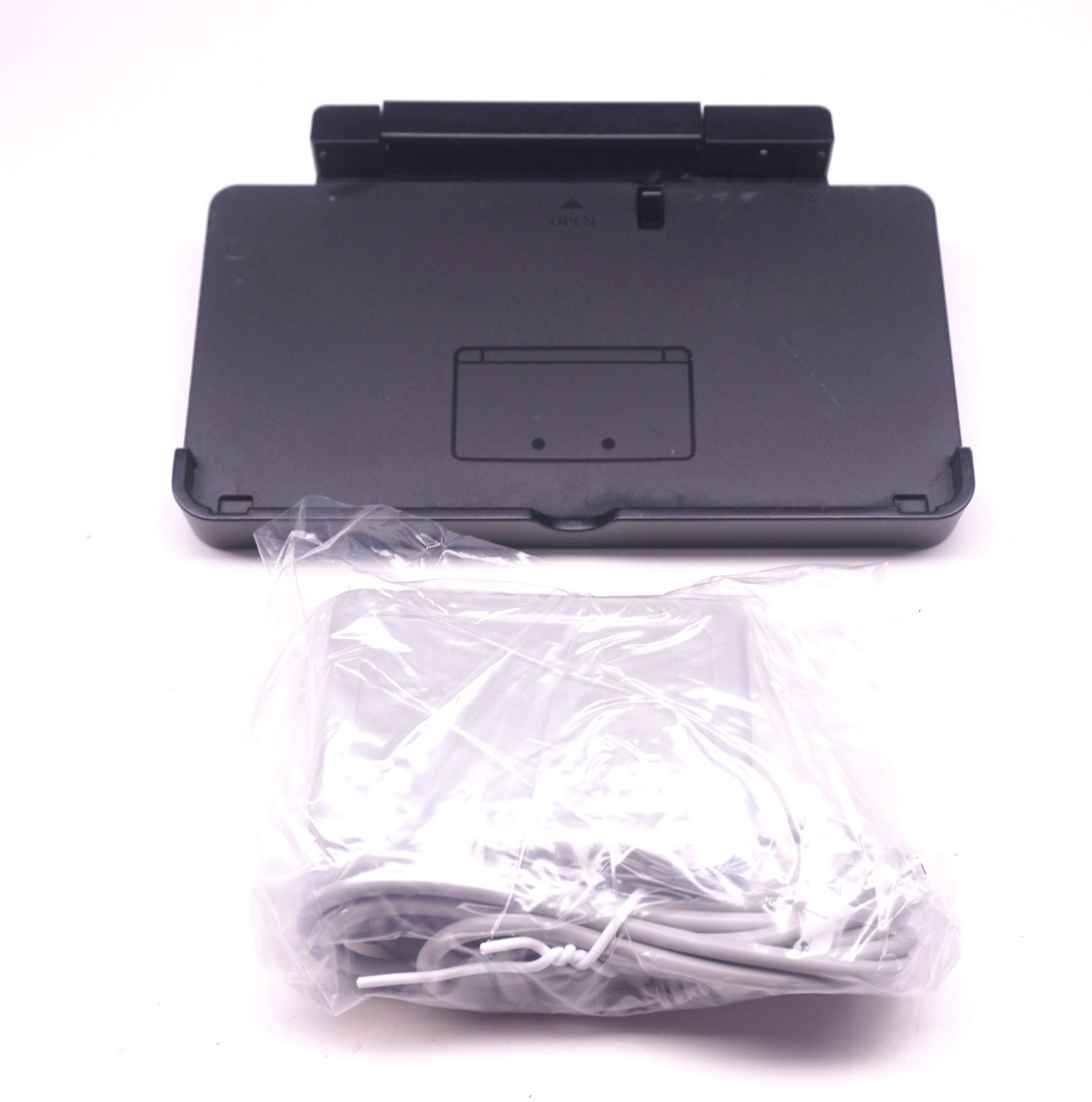 Original Nintendo 3DS Charging Dock & NEW AC Adapter Wall Charger Display Stand