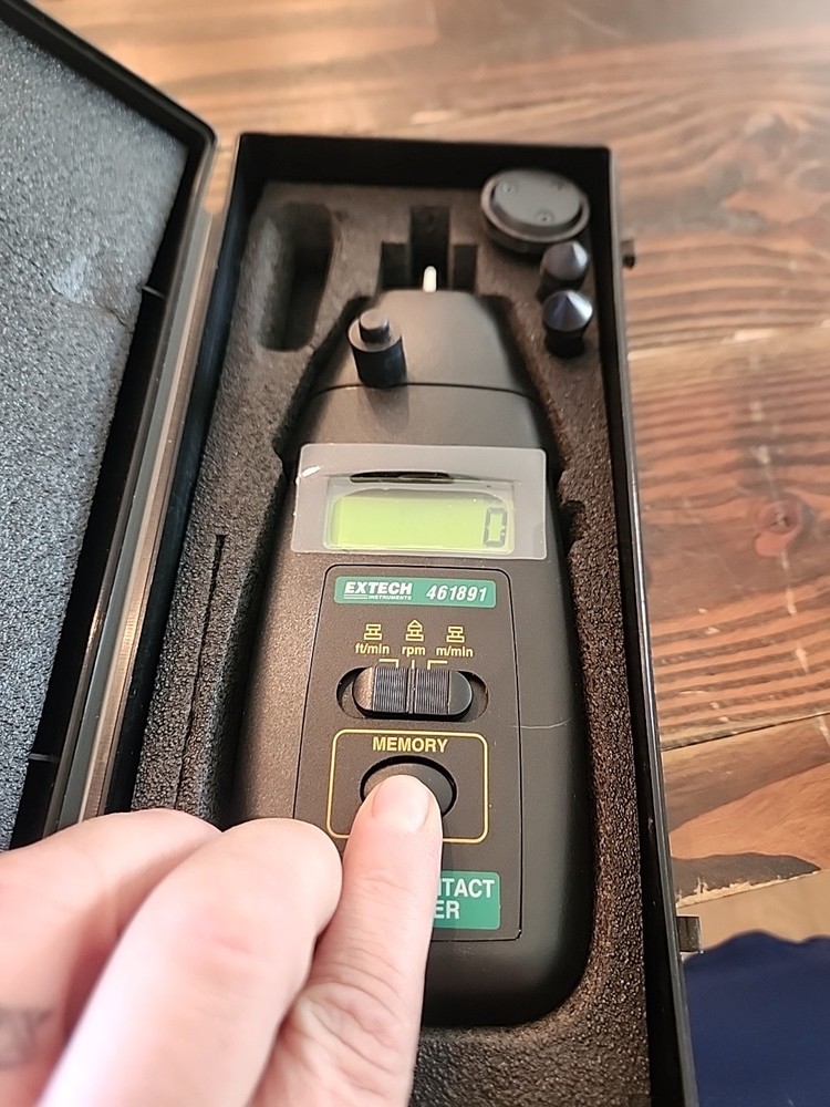 EXTECH 461891 Digital Contact Tachometer