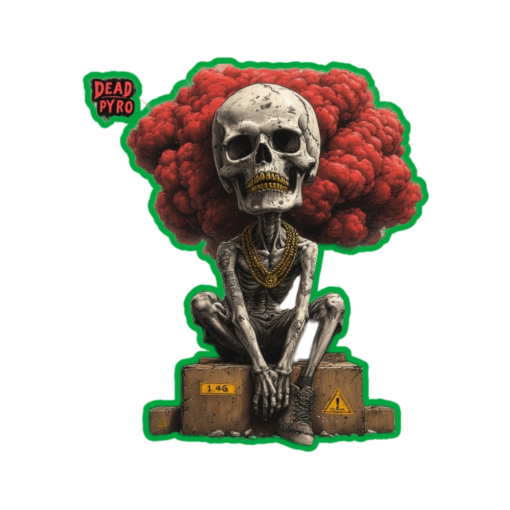 Pyro Slap Sticker DEAD PYRO
