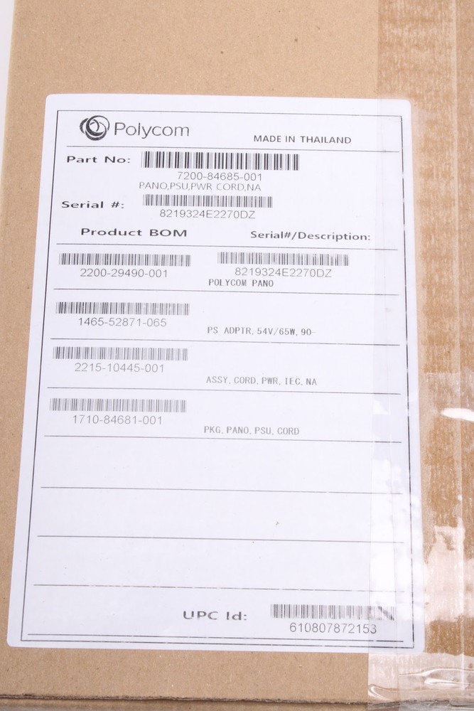 Polycom 7200-84685-001 Wireless Content Sharing Device - NEW