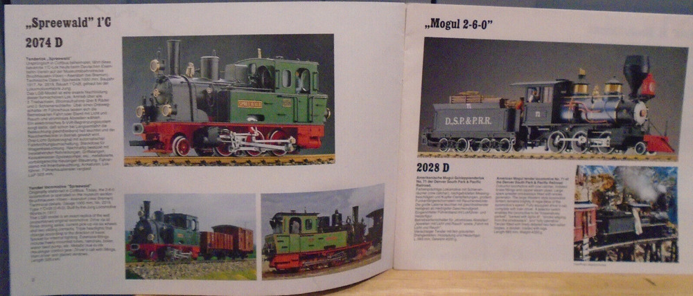 LGB NEW ITEMS FOR '87 12 PAGE CATALOG