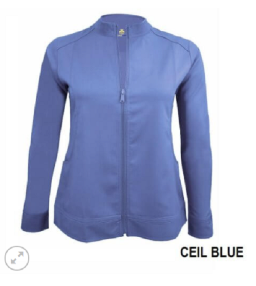 Natural Uniform Ultra Soft Stretch Front Zip Workwear Warm Up Jacket Work Jacket
