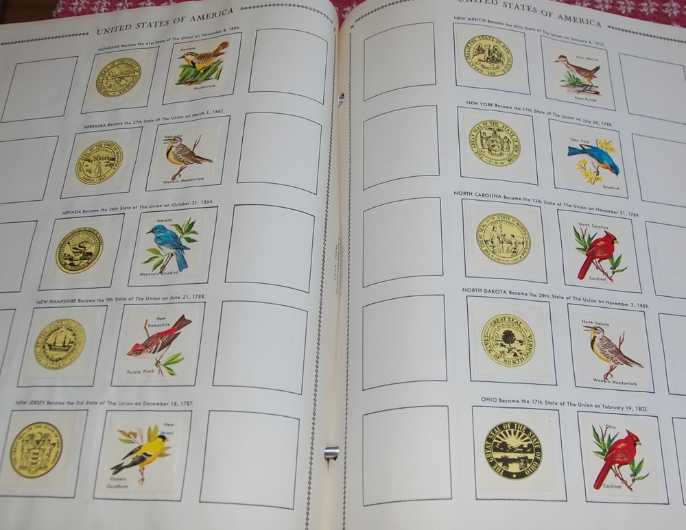 Vintage - Whitman United States of America Stamps Album - 1847-1966-collector