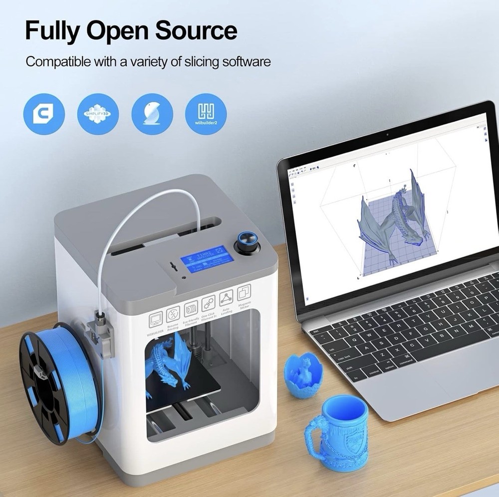 FDM 3DPrinter Auto Leveling High Precision Large Build Volume Easy Setup PLA ABS