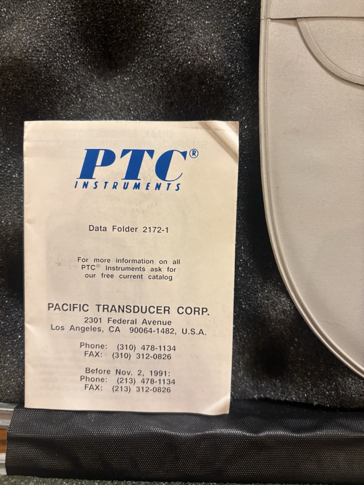PTC Instruments Model 316 Steel Hardness Tester C Scale