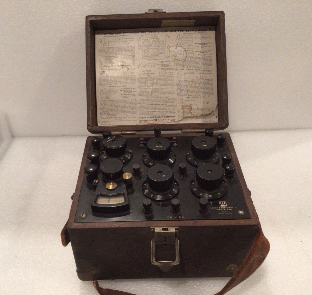 Leeds & Northrup 1940s Model 5430-A Electrical Test Set