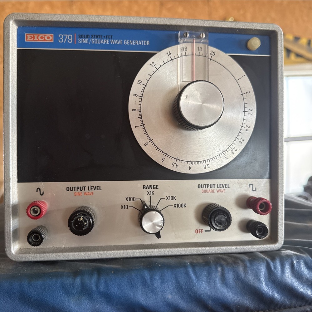 EICO model 379 Solid State Fet Sine/Square Wave Generator