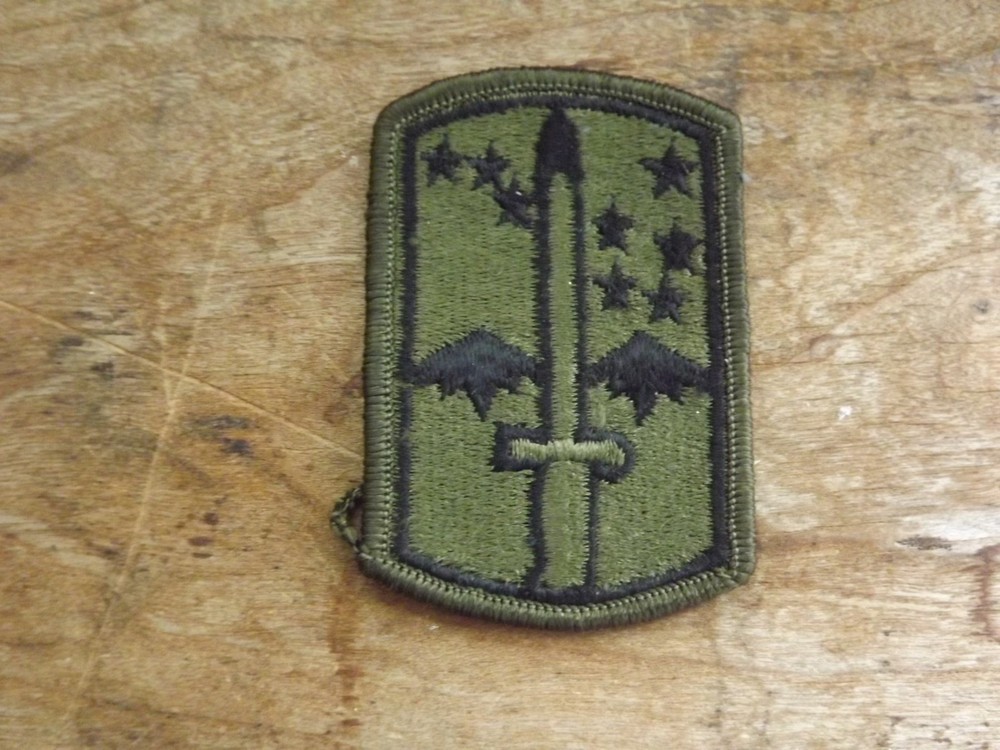 172nd Infantry Brigade Patch, Subdued - INV# C836