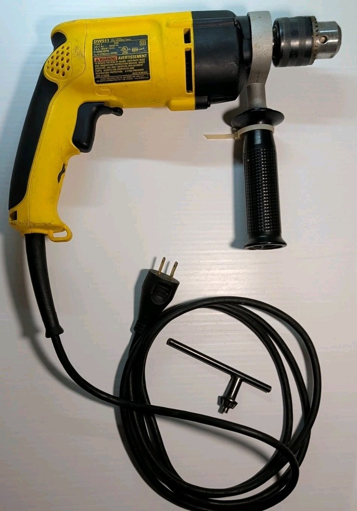 DEWALT DW511 1/2-inch VSR Variable Speed Electric Corded Hammerdrill Drill