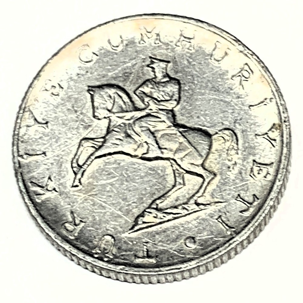 # C4419   TURKEY   COIN,     FIVE LIRA  1981
