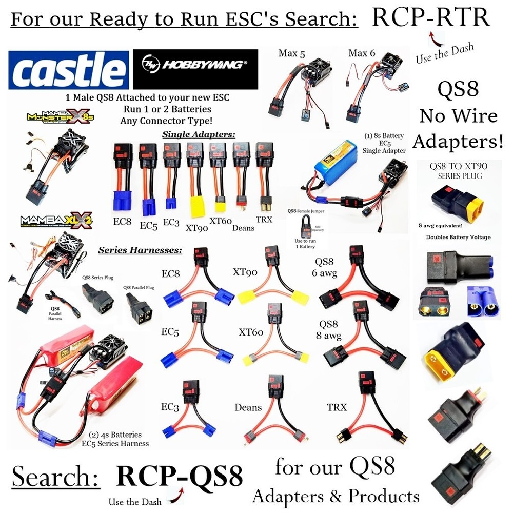 RCP EC5/IC5 Series Plug No Wire