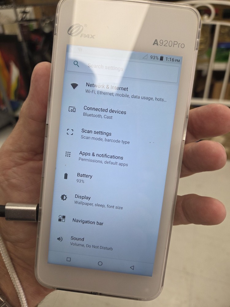 PAX A920 Pro SmartPOS Android Payment Terminal Card Reader