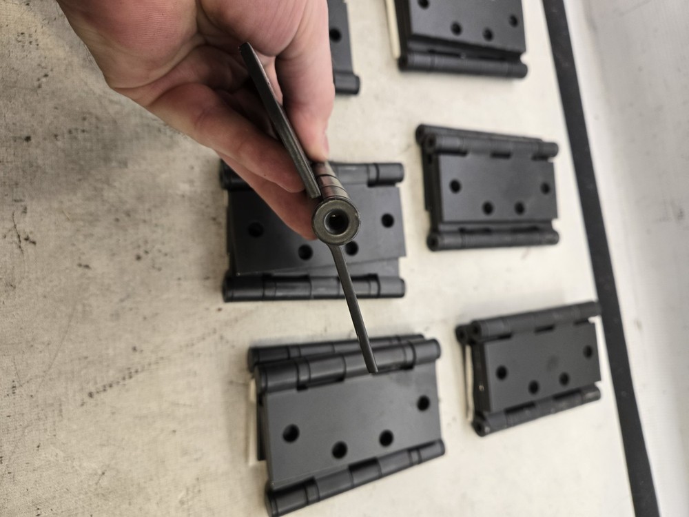MACPro Commercial Hinges 4.5x4.5 BLK, 21 Pc