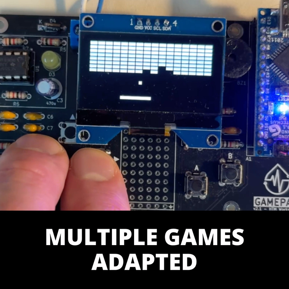 Electronics Kit - GamePad A DIY Video Game Electronics Kit for makers