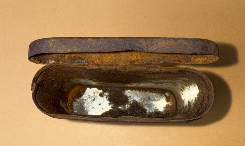Antique Bowl & Hinged Container